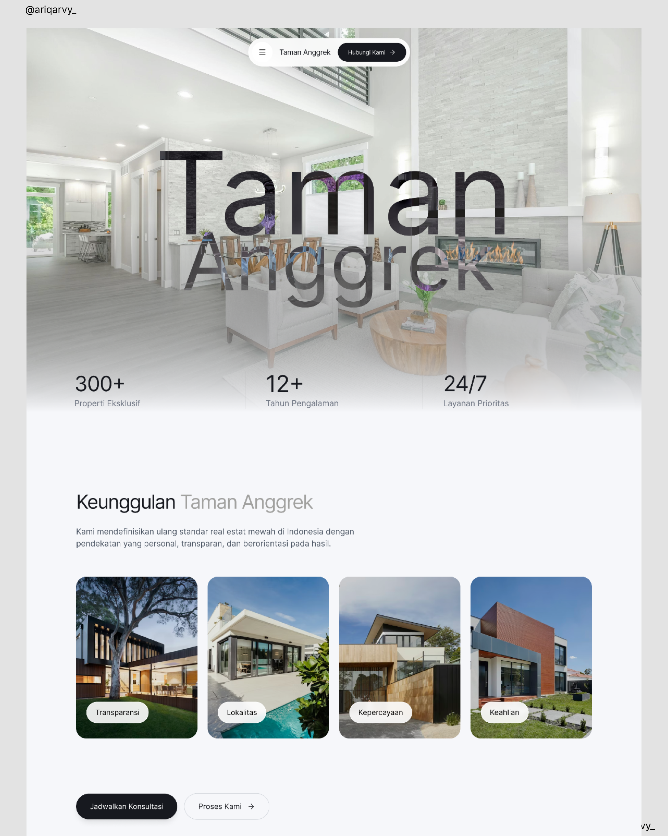 TAMAN ANGGREK — Premium Real Estate Platform branding design graphic design home house illustration logo platform real estate ui ux web web design wordpress design