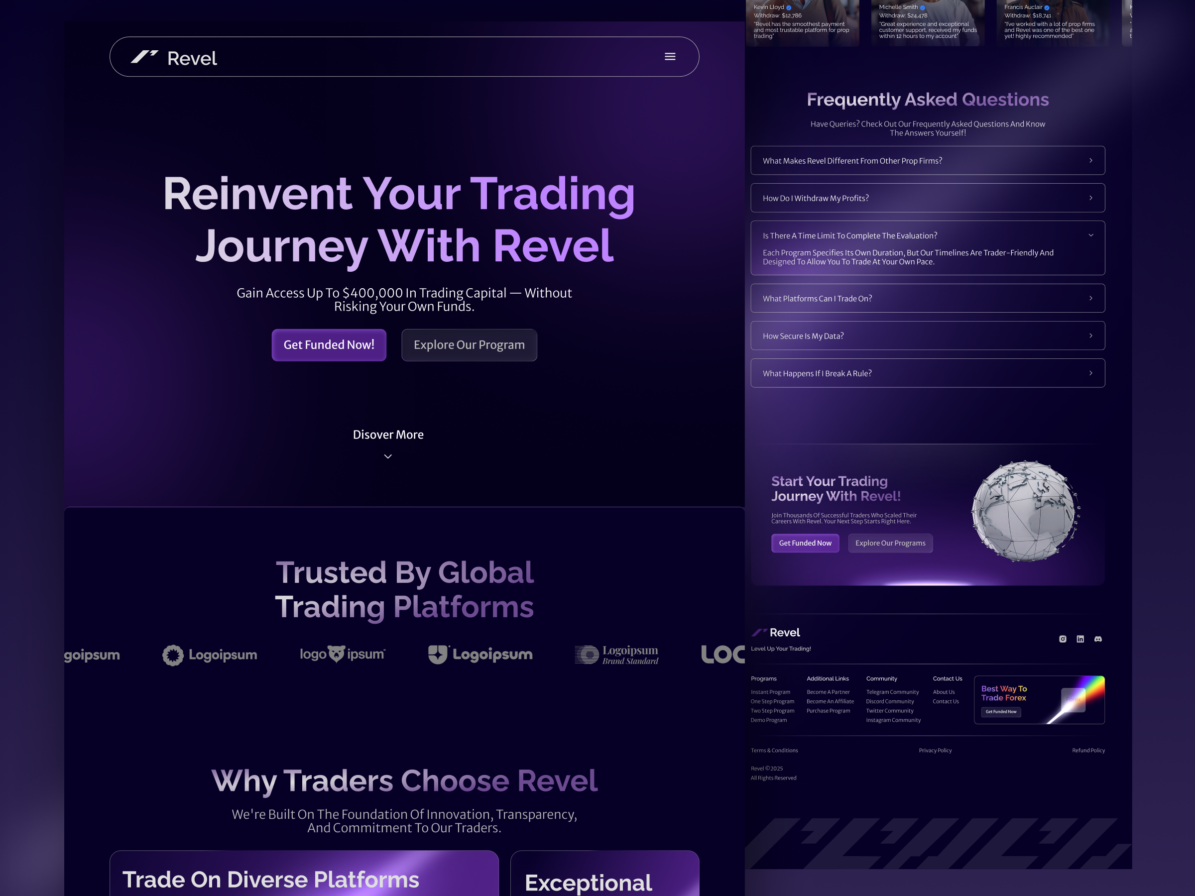 Example of Website/Landing Page Design + Dev