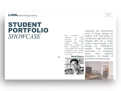 Interactive Portfolio Section Scroll Animation – Wix Studio animation animations blur branding css design edtech illustration interior design landing page online courses online education portfolio scroll scroll animations ui web design web development wix wix studio