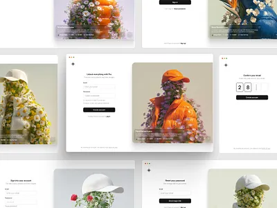 Onboarding — Untitled UI create account onboarding reset password sign up signup web design