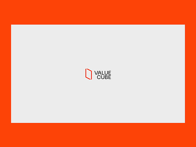 Valuecube 3d animation clean design minimal ui ux web design