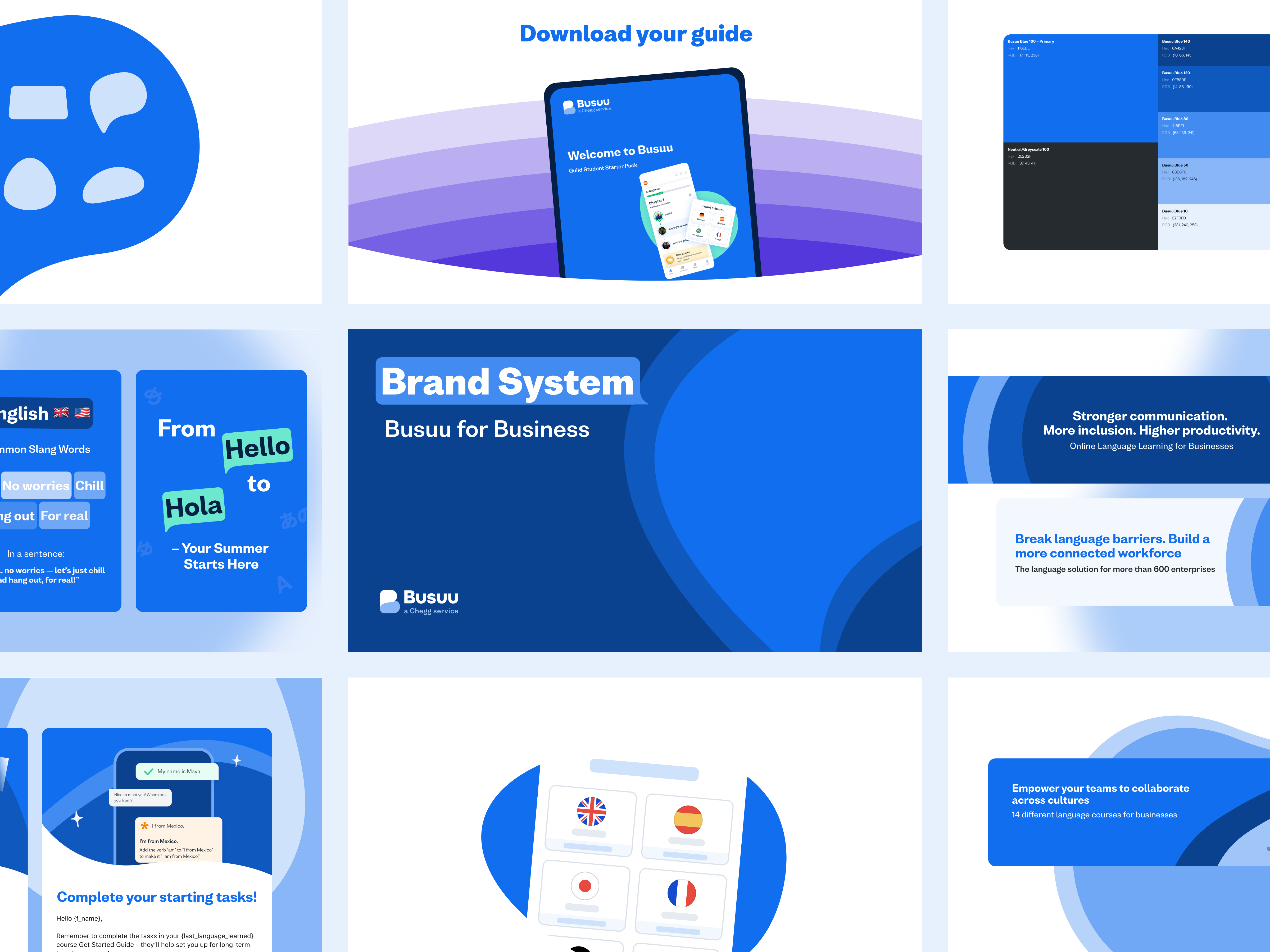 Example of Brand System for Business
