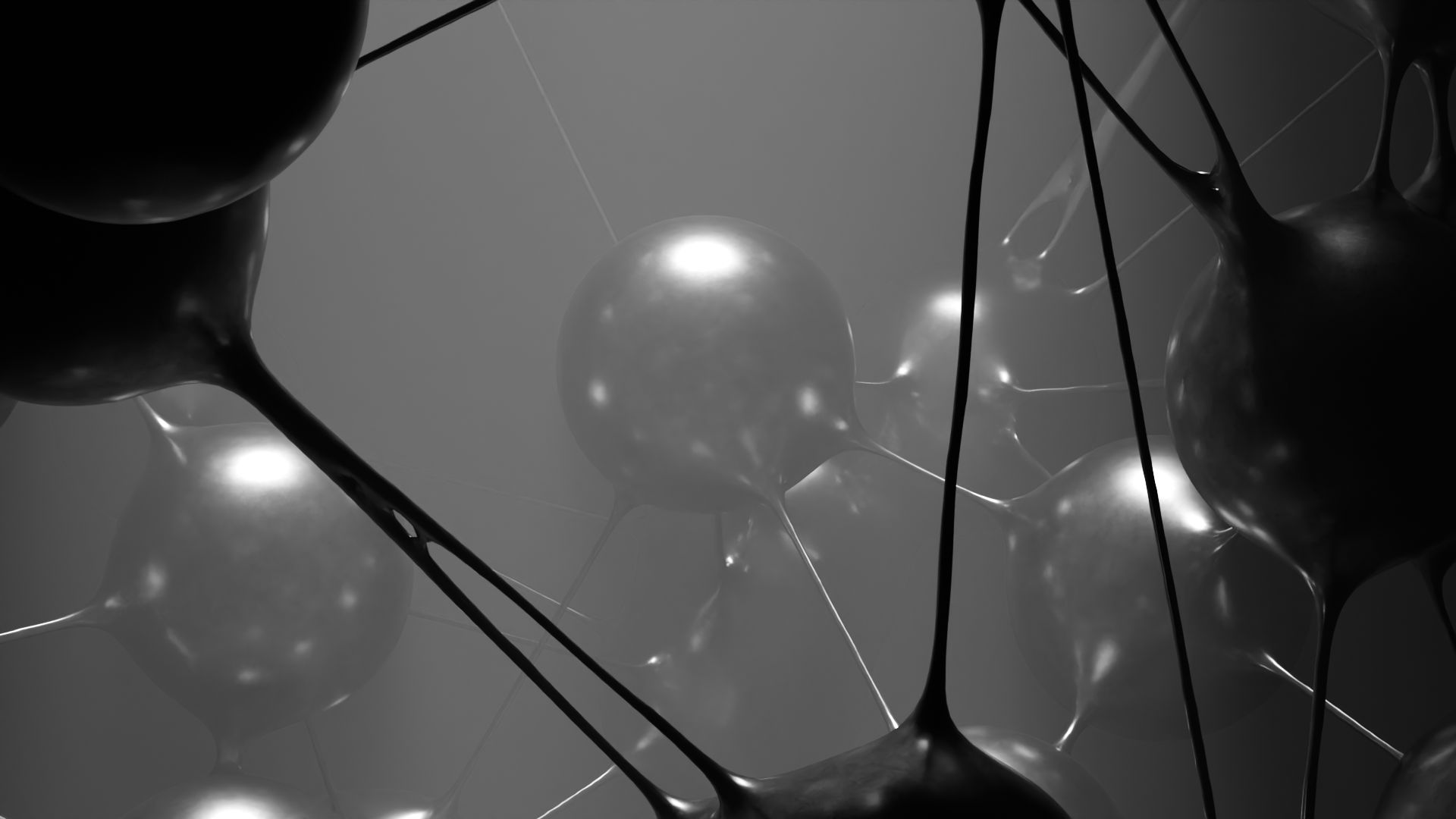 Neural Lattice｜Negi Design 3d abstract art blender blockchain crypto dark digital node art geometry graphic design nodes organic organic modeling sci fi web3