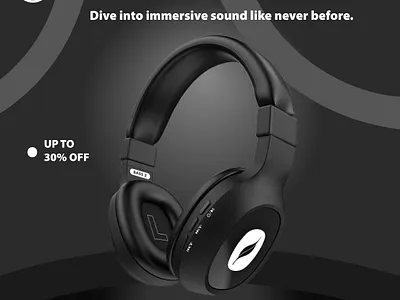 Headphone Design ad design branding product design social media post visual identity