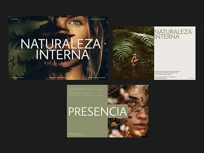 Naturaleza Interna | Visual & Editorial Identity branding editorial design graphic design layout maeki minimalism nature typography visual identity