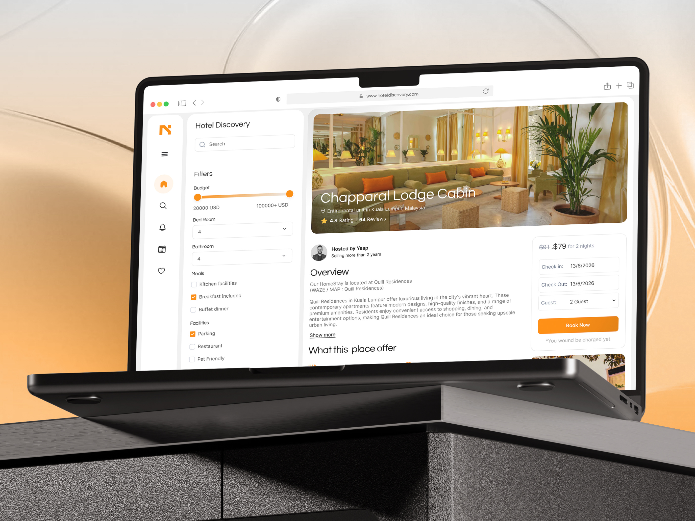 Luxury Hotel Booking Dashboard UI Design admin dashboard booking booking dashboard booking platform clean ui dashboard dashboard ui hotel booking hotel dashboard interface luxury hotel modern product product design service tracking dashboard ui ui design uiux design web app