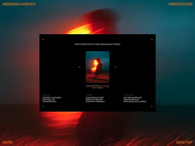 UI/UX Website for Design & Strategy Agency animation branding ui