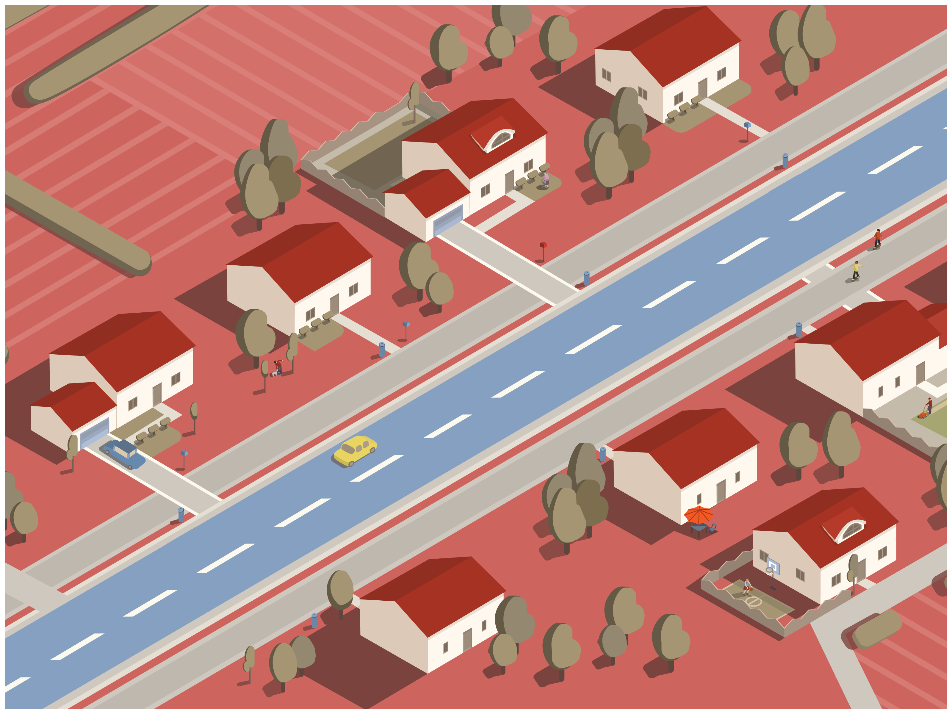 NMC — Neighborhood Flow animation brand brand design brand identity brand identity design branding branding design branding inspiration design design system figma graphic design illustration