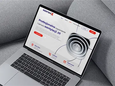 VENTMAX branding logo ui ux webdesign websitedesign