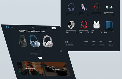 AirPlay - gadgets and technology Store animation app branding design explore graphic design inspiration ui ui ux website