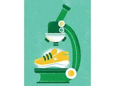 Men’s Journal - Editorial Illustrations by James Olstein 04 editorial editorial illustration health illustration james olstein mensjournal science texture vector