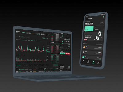 Trading Cryptocurrency app ui ux