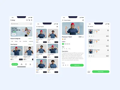 Fashion Ecommerce App 3d animation app apps dashboard design ecommerce graphic design illustration landing page landingpage motion graphics product design saas shop ux web web design webapp website