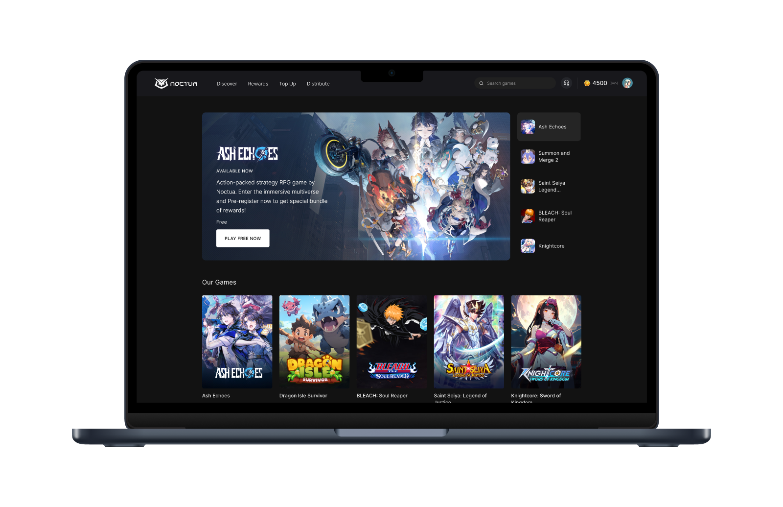Example of Cool Landing Page Design