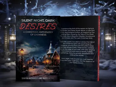 Silent Night, Dark Desires 3d book mockup amazon kdp book book cover book cover art book cover design book cover designer book cover mockup book design christmas book cover ebook ebook cover epic epic book epic book covers epic bookcovers epic covers paperback professional book cover silent night dark desires