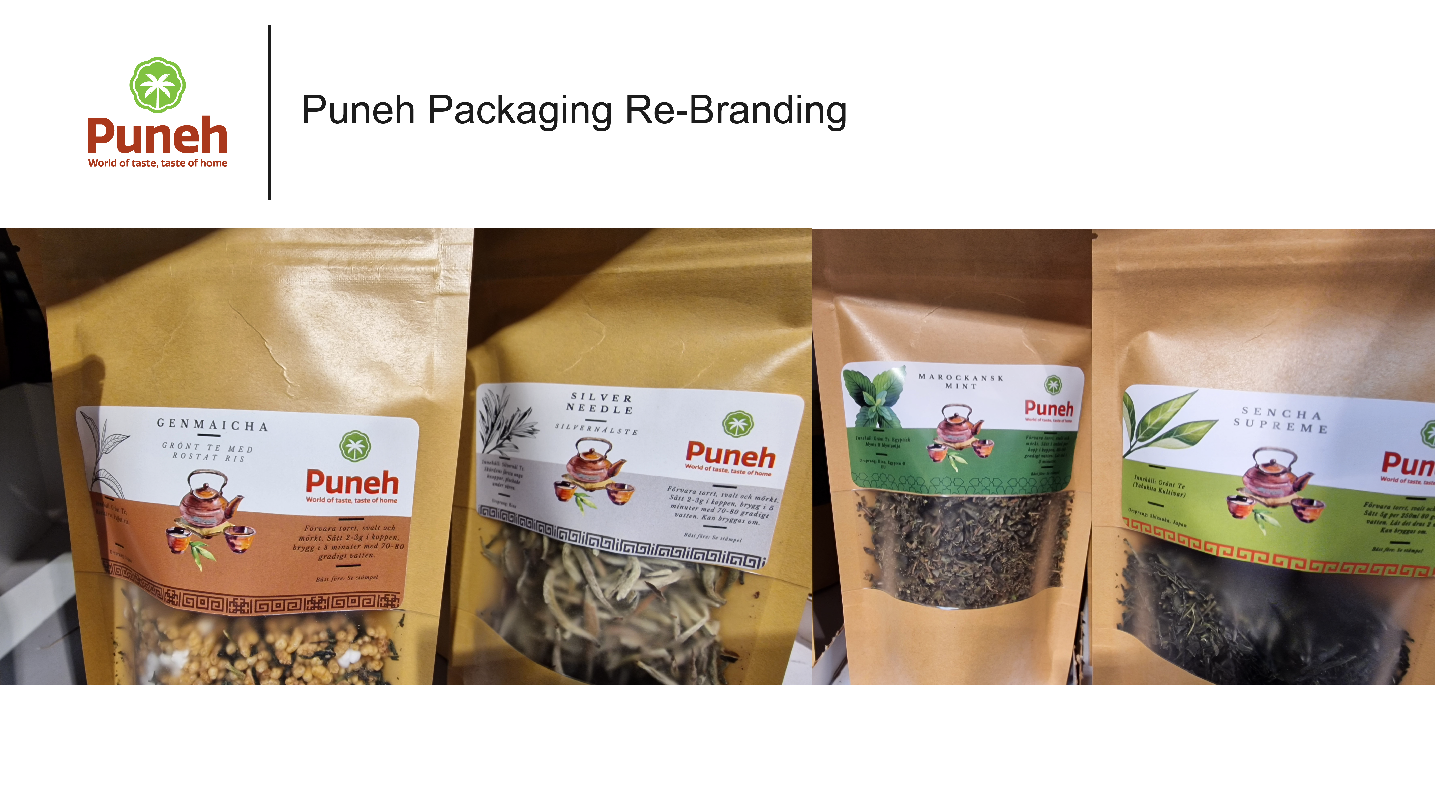 Example of Rebranding & Redesign Package 