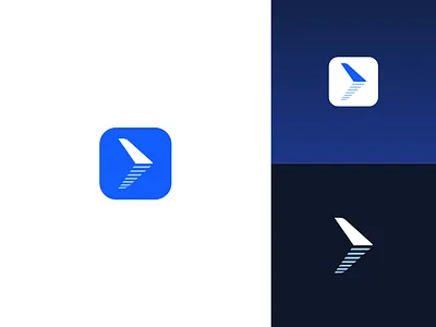 Logo design for ATC Transcriber airplane aviation fly icon logo logo design modern pilot plane
