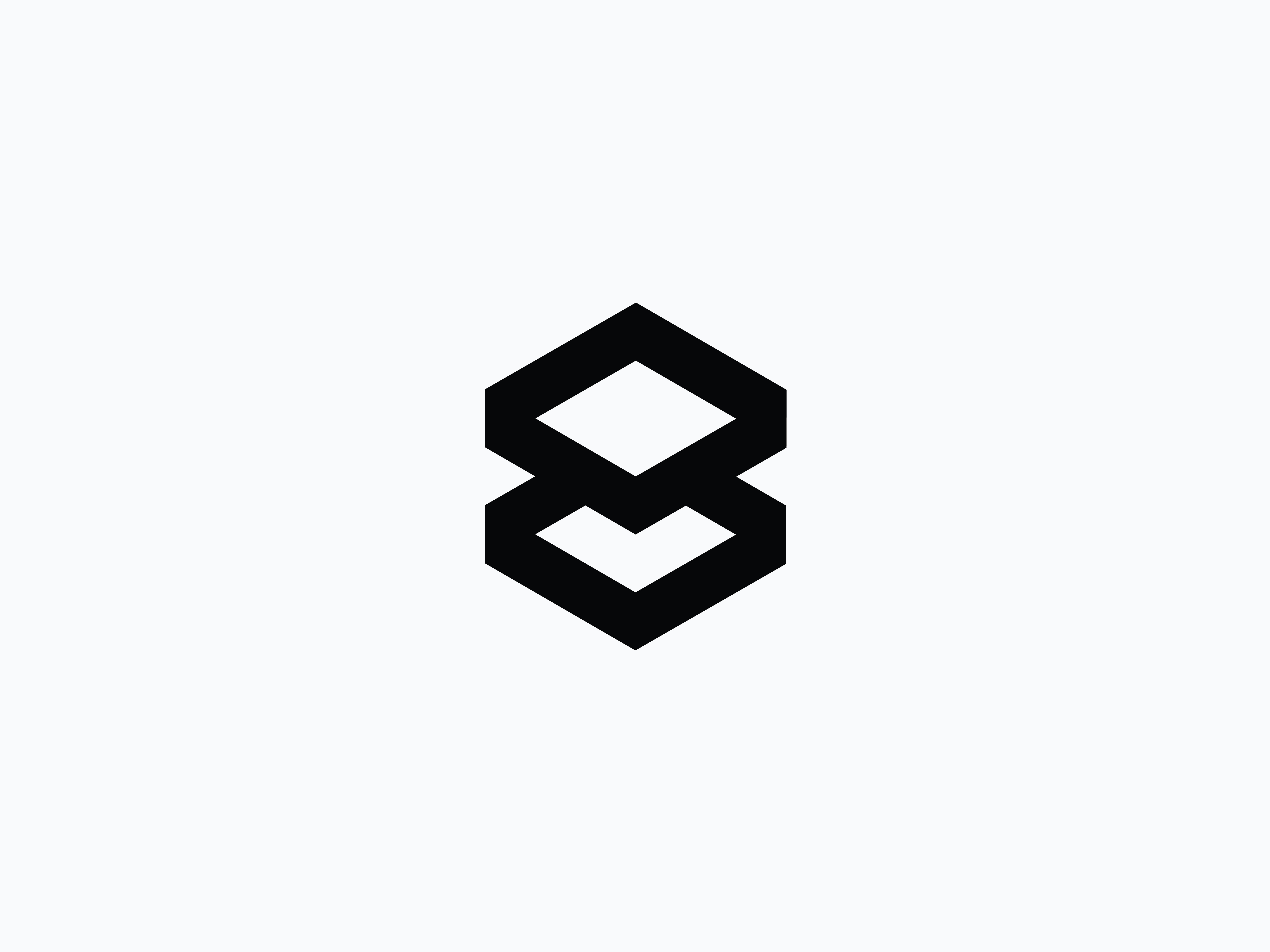 Stacked S Symbol abstract bold branding brandmark data logo geometric logo graphic design logo logo design minimalist modern s box s letter logo s logo symbolmark