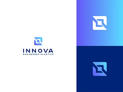Logo design for Innova icon innovation logo logo design medical modern plastic tools