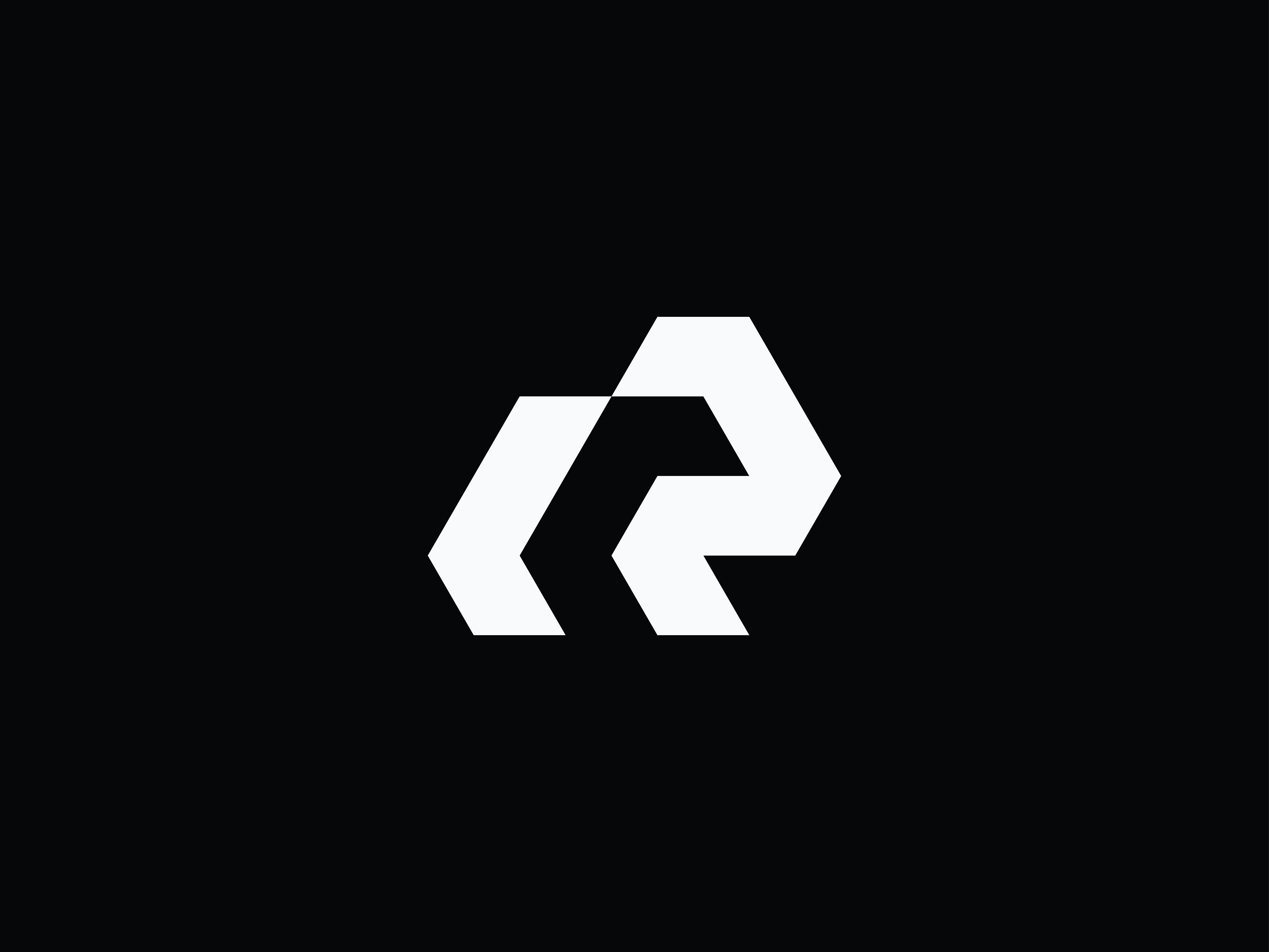 Directional R Mark abstract logo bold branding brandmark geometric logo logo logo design logo for sale minimalist modern r r letter logo r logo tech