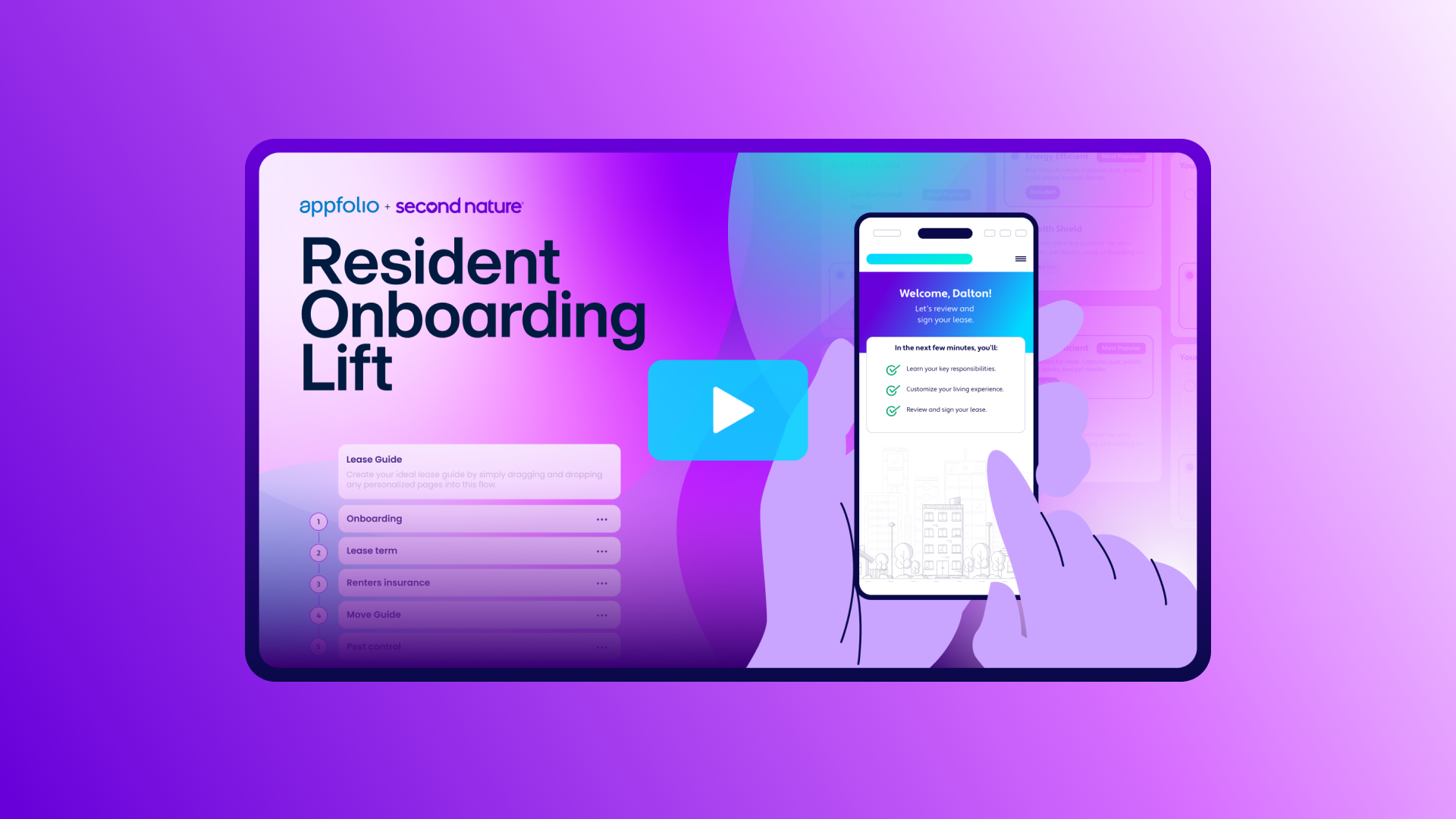 Appfolio + Second Nature Partnership: RO Lift Explainer Video 3d adobe adobe illustrator animation branding design digital figma graphic design illustration illustrator logo mockup motion graphics proptech software tech thumbnail ui vector