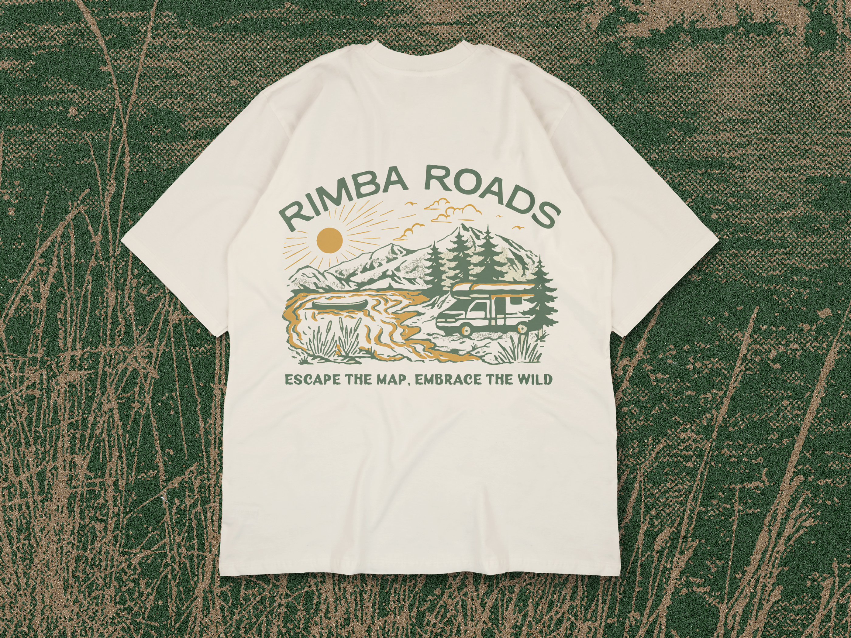 Example of Vintage Illustration & Merch Design