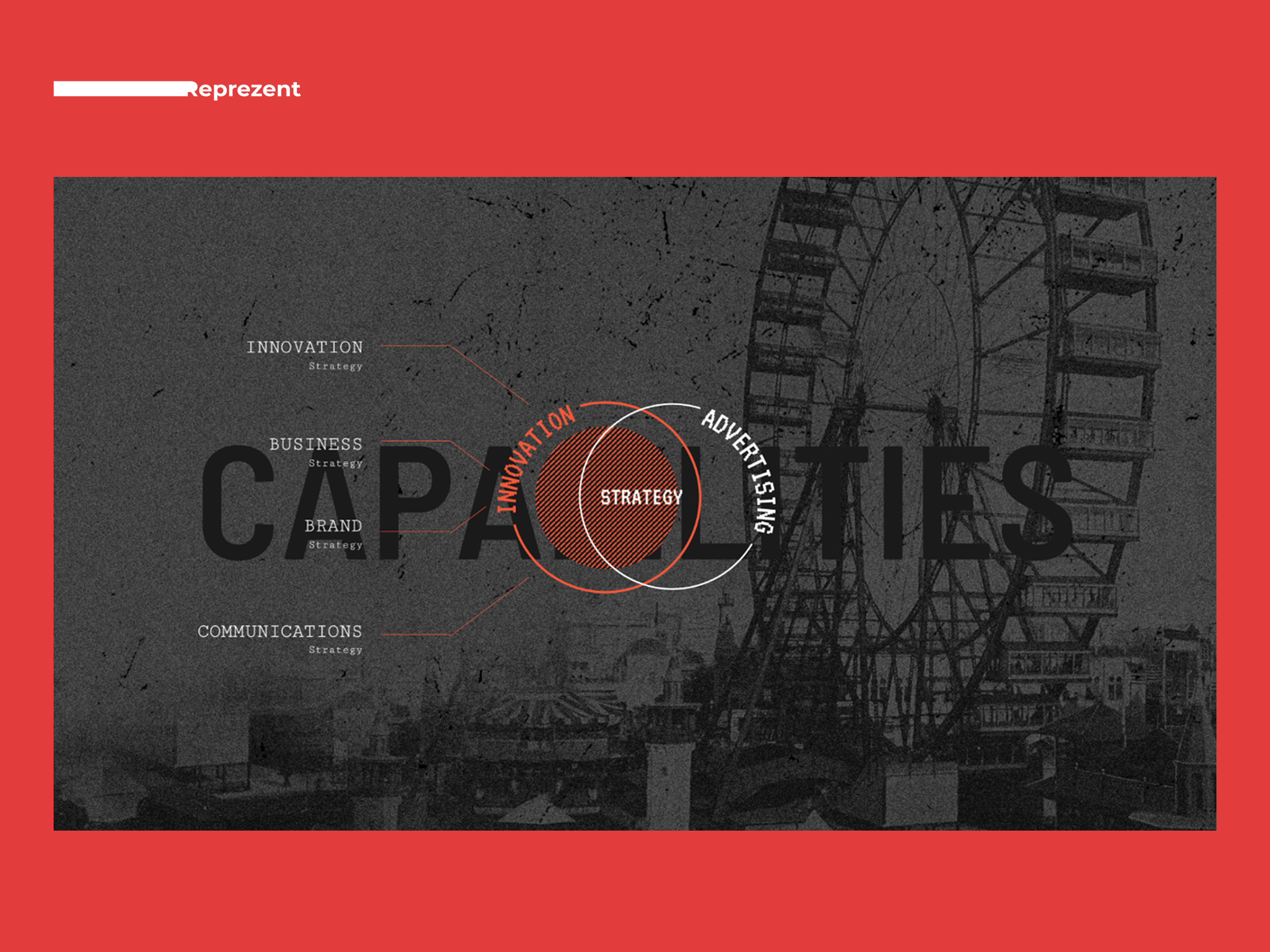 Presentation Slide | Strategy ai company presentation deck design design diagram google slides graphic design infographic keynote pitch deck pitch deck design power point powerpoint presentation presentation design presentation layout typography venn