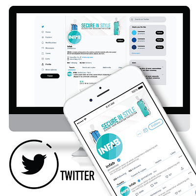 Rebrand Social Media Mockup branding design graphic design illustration mockup social media typography vector