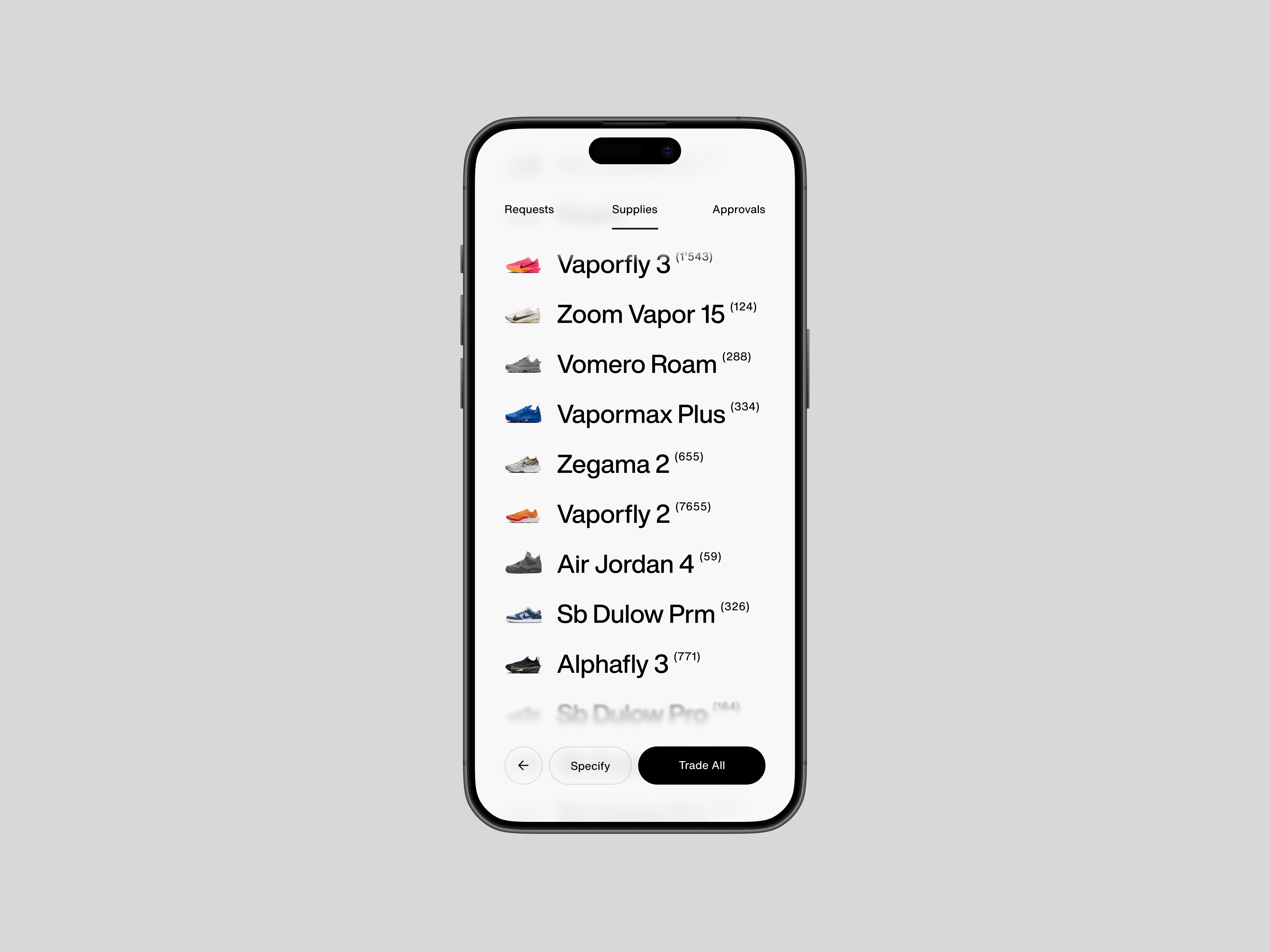Nike ISO [1] bw clean contrast headings internal tool minimal typography
