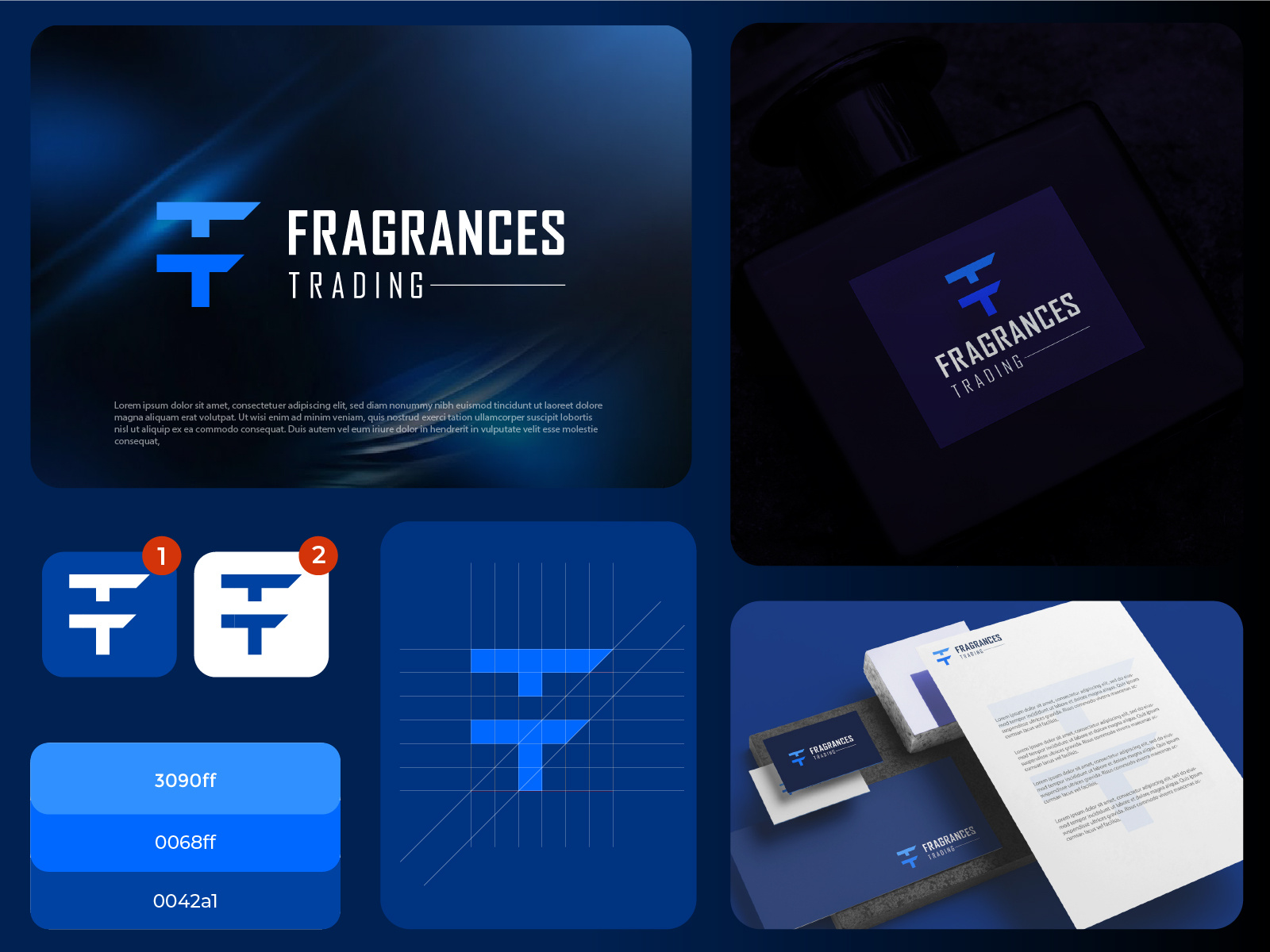 Example of Complete Brand Identity & Logo Design