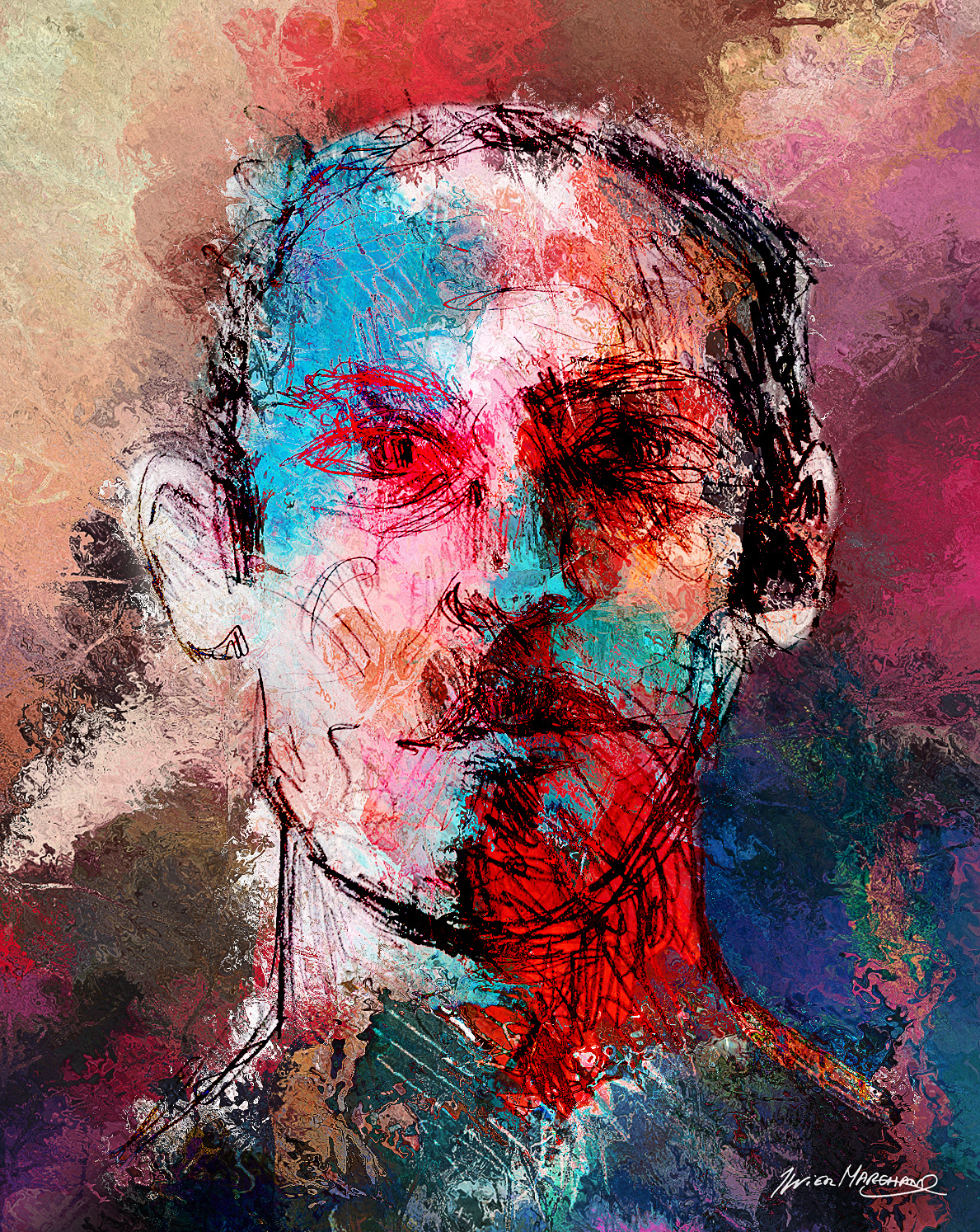 Le vibrant paysage de ta présence