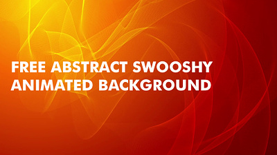 Free Abstract Swooshy Animated Background Loop animation background free graphic design presenation swoosh swooshy video wavy