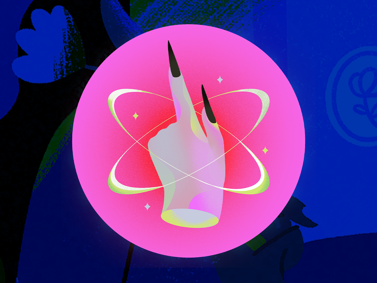 Galactic art design illustration procreate texture