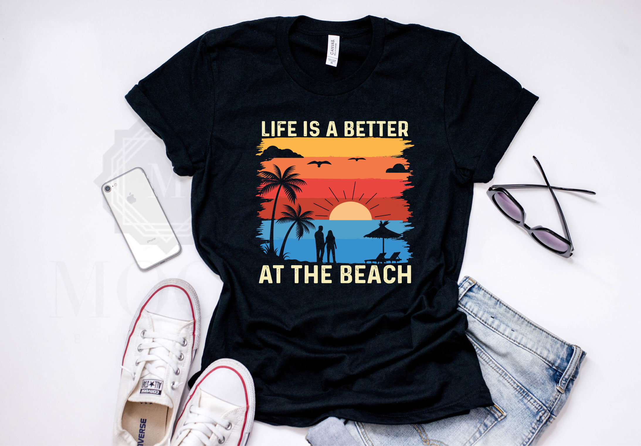 Custom Beach Shirts designs themes templates and downloadable