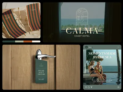 Calma Hotel - Brand Identity aestheticdesign boutiquehotel branddesign brandidentity branding calma coastalvibes editorialdesign emurastudio galangandhika graphic design hotelbranding hotelidentity logo logodesign minimalbranding modernbranding serenebranding travelbranding visualidentity