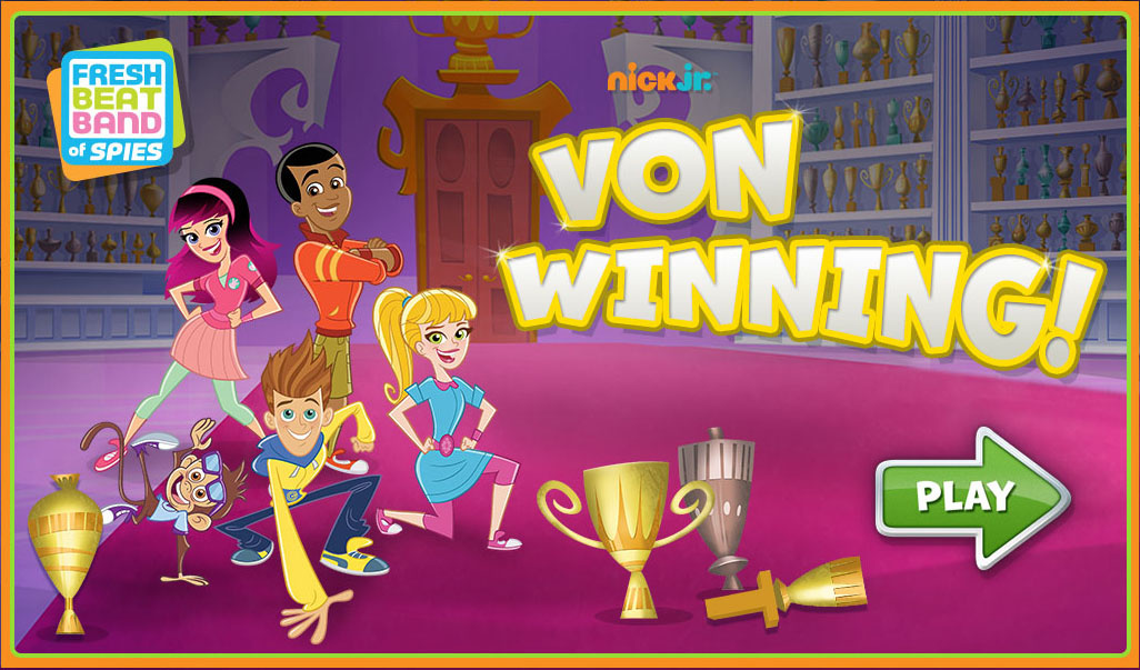 Nick Jr. - Fresh Beat Band of Spies: Von Winning!