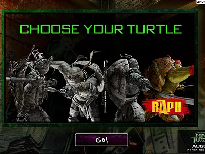 TMNT Ninja Training Game game website