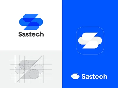 Overlap letter S logo | SaaS brand abstract apps logo branding business logo ecommerce education graphic design initial letter logo foe sale luxury logo minimal minimalist logo modern motion graphics overlap realestate s saas tech
