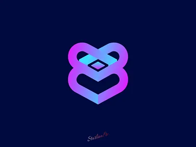 Heart Box Network & Tech Logo Branding abstract heart logo ai tech logo blockchain logo brand logo connectivity symbol data connection logo digital network icon fintech logo futuristic logo gradient logo heart box logo minimal tech logo minimalist logo modern brand identity modern logo modern technology logo network logo software company logo startup branding tech logo