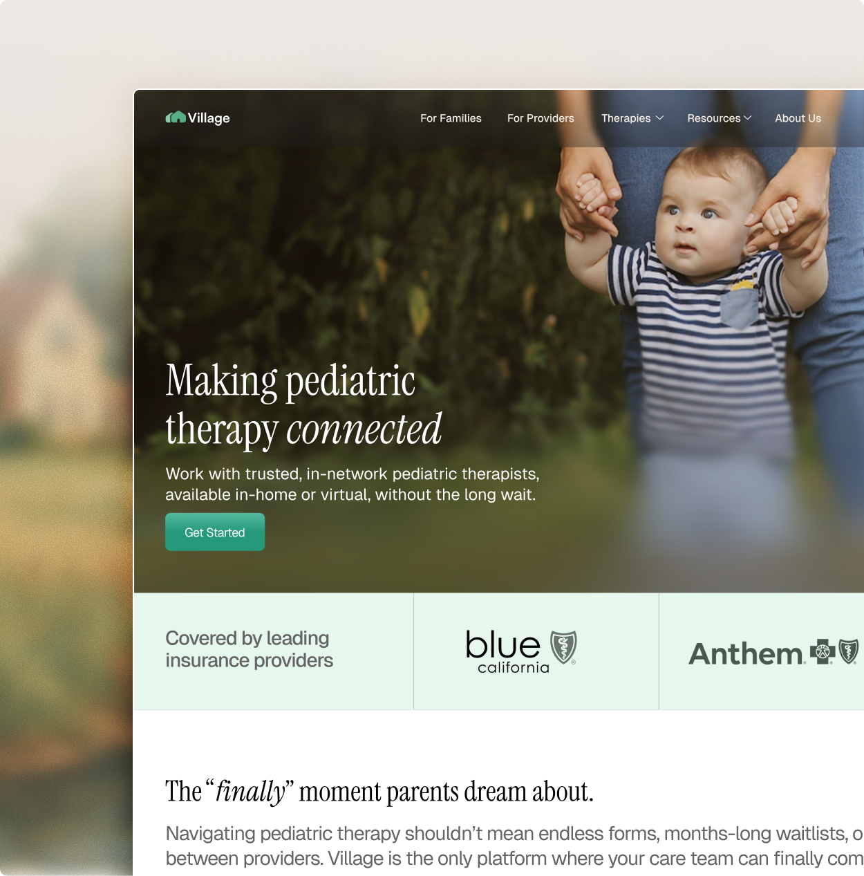 Example of Custom Framer Landing Page