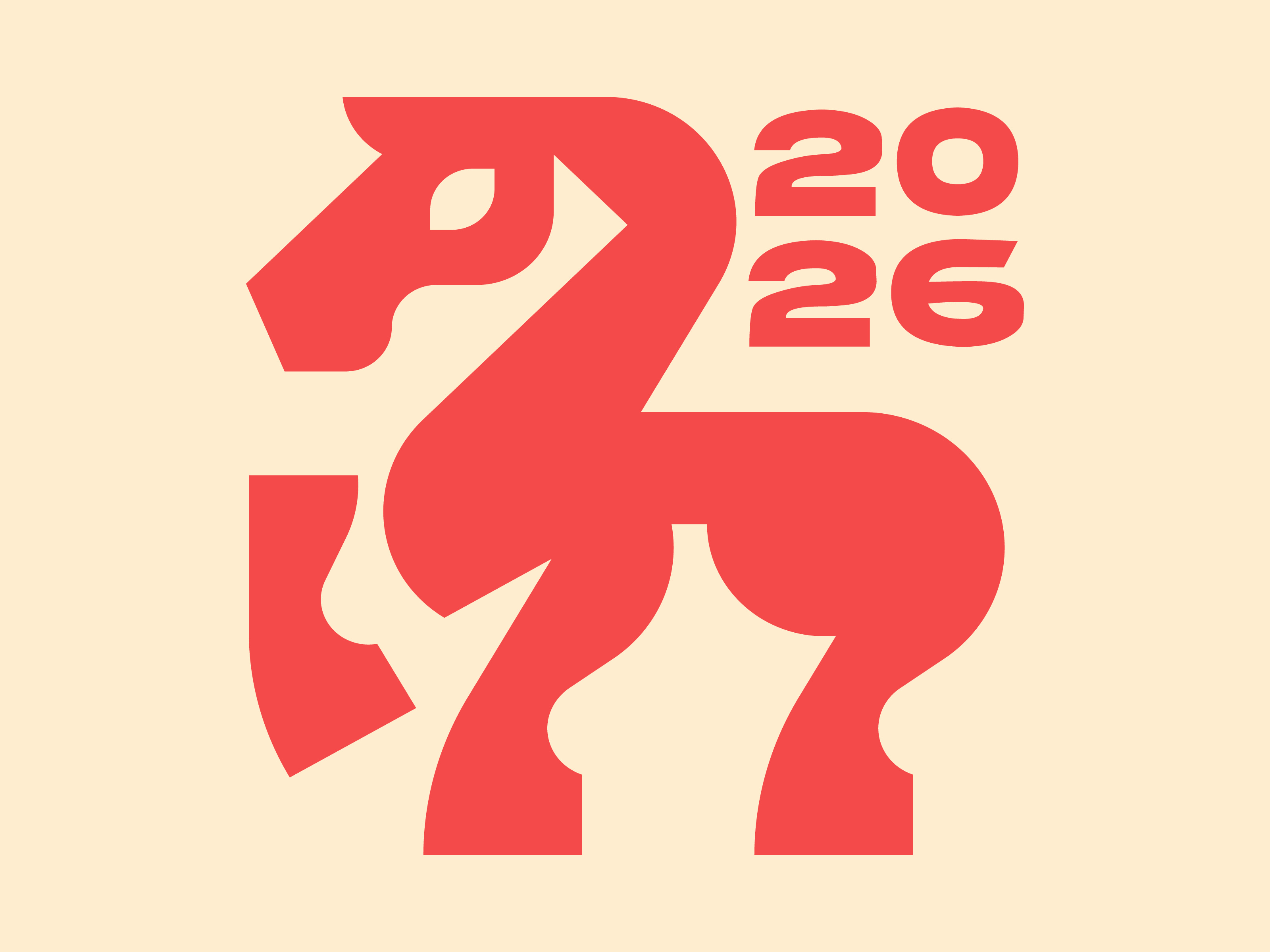 Horse 2026 Logo Design by Anhdodes 2026 anhdodes animal branding creature design horse icon idea logo logo design logo designer logodesign stallion symbol tet holiday