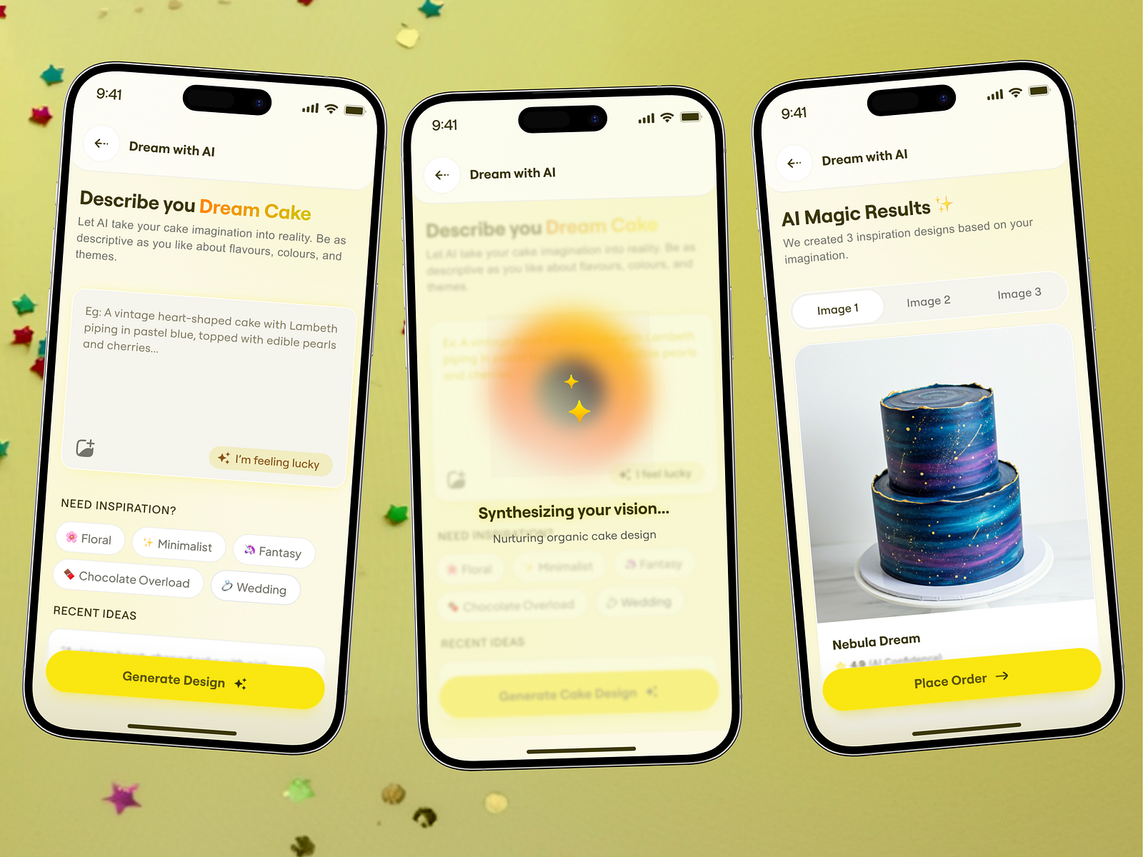 AI Cake Generation - Cake Ordering App by Erick R. Philbert on Dribbble