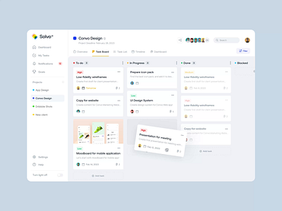 Task Management Exploration clean ui dark theme light theme task task management task platform task software tasks ui ux video