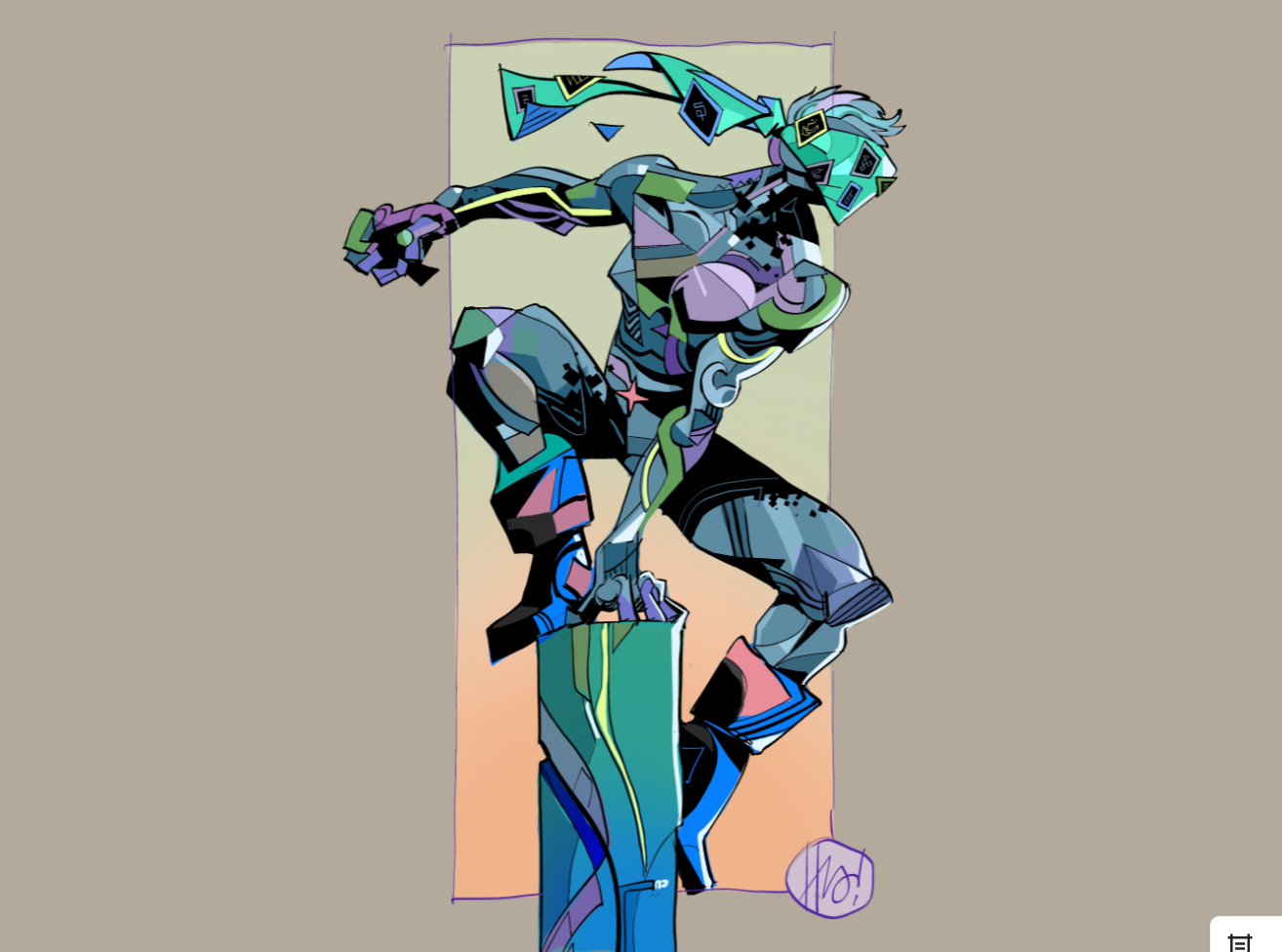 A New Hero✨ comics hero illustration sci fi illustration superhero vigilantes