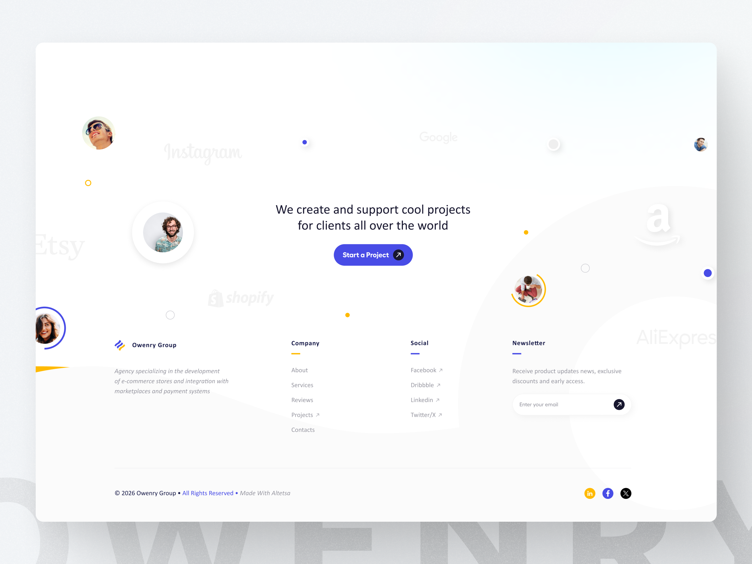 Example of Website Design
