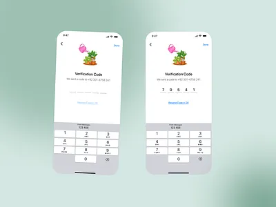 OTP Verification UI authentication brandnewdesign cleanui mobileui modernui newdesign otp varificationui verification