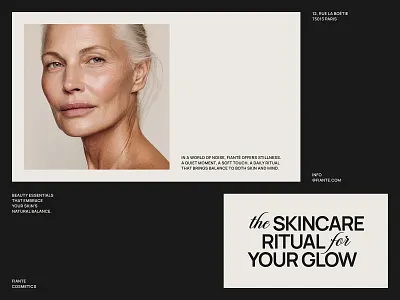 Fiante beauty branding concept design cosmetics creative creative design creative designer design designer graphic design graphic designer logo logo design logo designer logo love logos logotype modern logo skincare visual identity