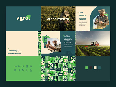 Agro - Visual Identity 2023 brand assets brand design brand identity branding corporate logo design design inspiration graphic design inspiration logo logo presentation logotype vector visual identity