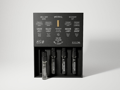Smell Good Discovery Set branding logo packaging typography