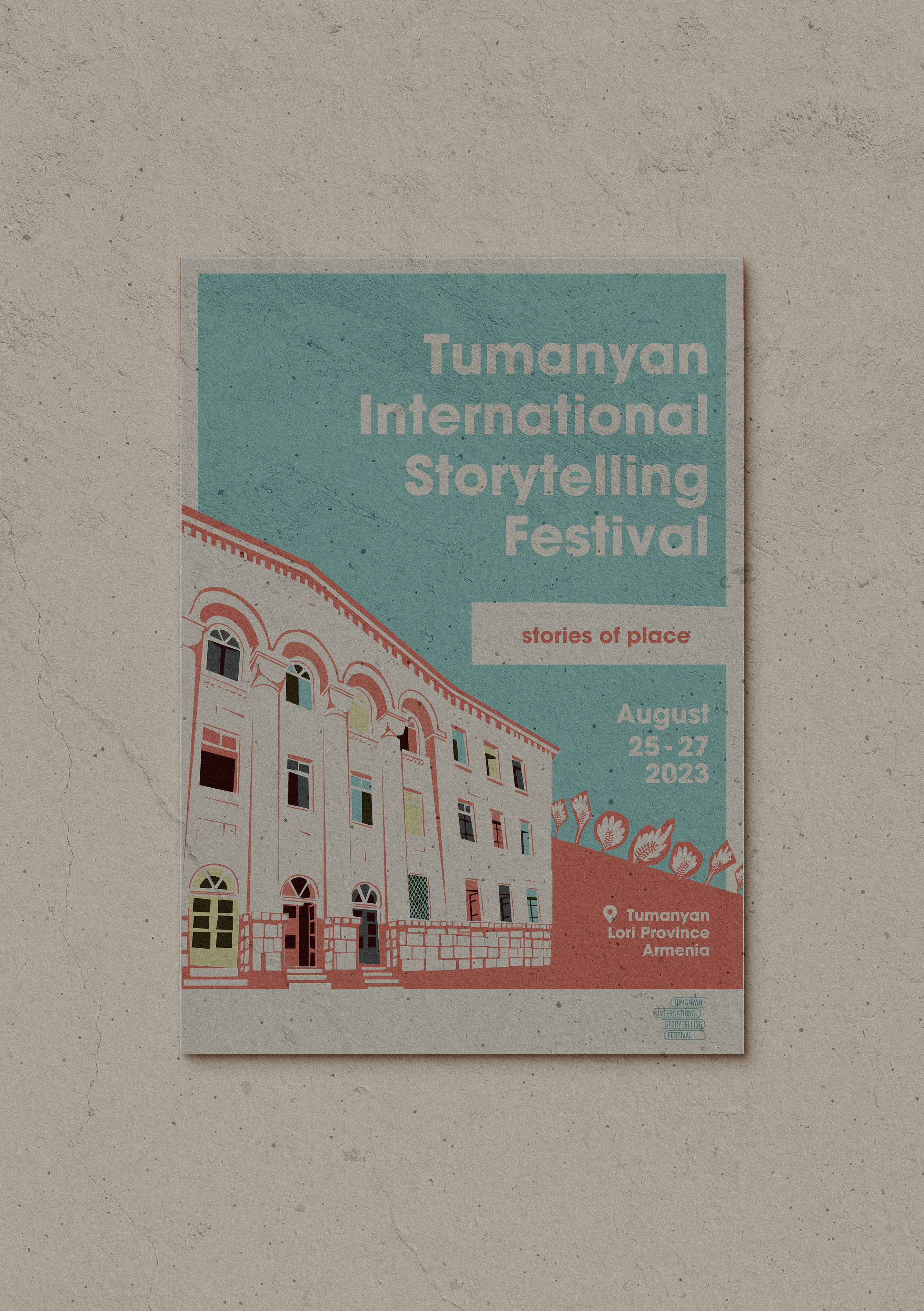 Example of Illustrated Vintage Poster Design